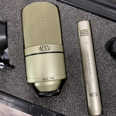 MXL 990 991 Condenser Pair w/ Case