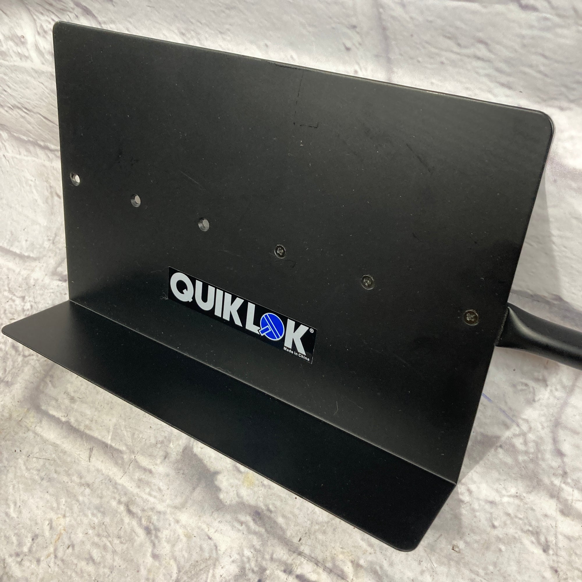 USED QuikLok MS303 Clampon Sheet Music Stand (Black) Evolution Music