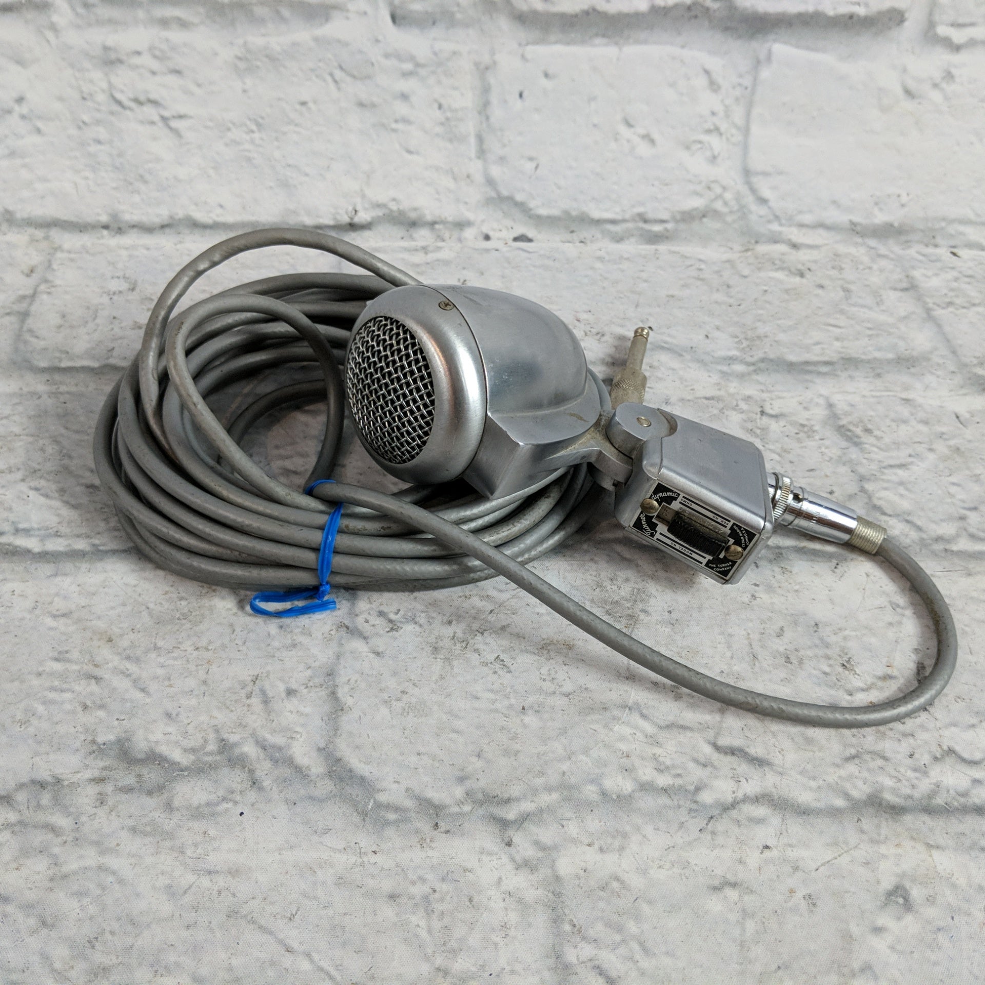 Turner Dynamic S22D 1950s Chrome Microphone