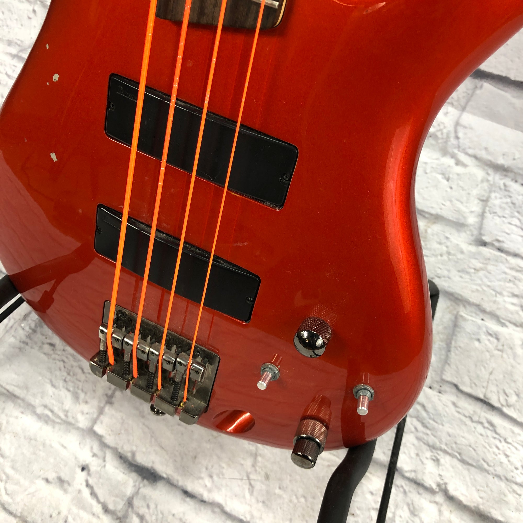 Ibanez SDGR SR300 Orange 4 String Bass - Evolution Music