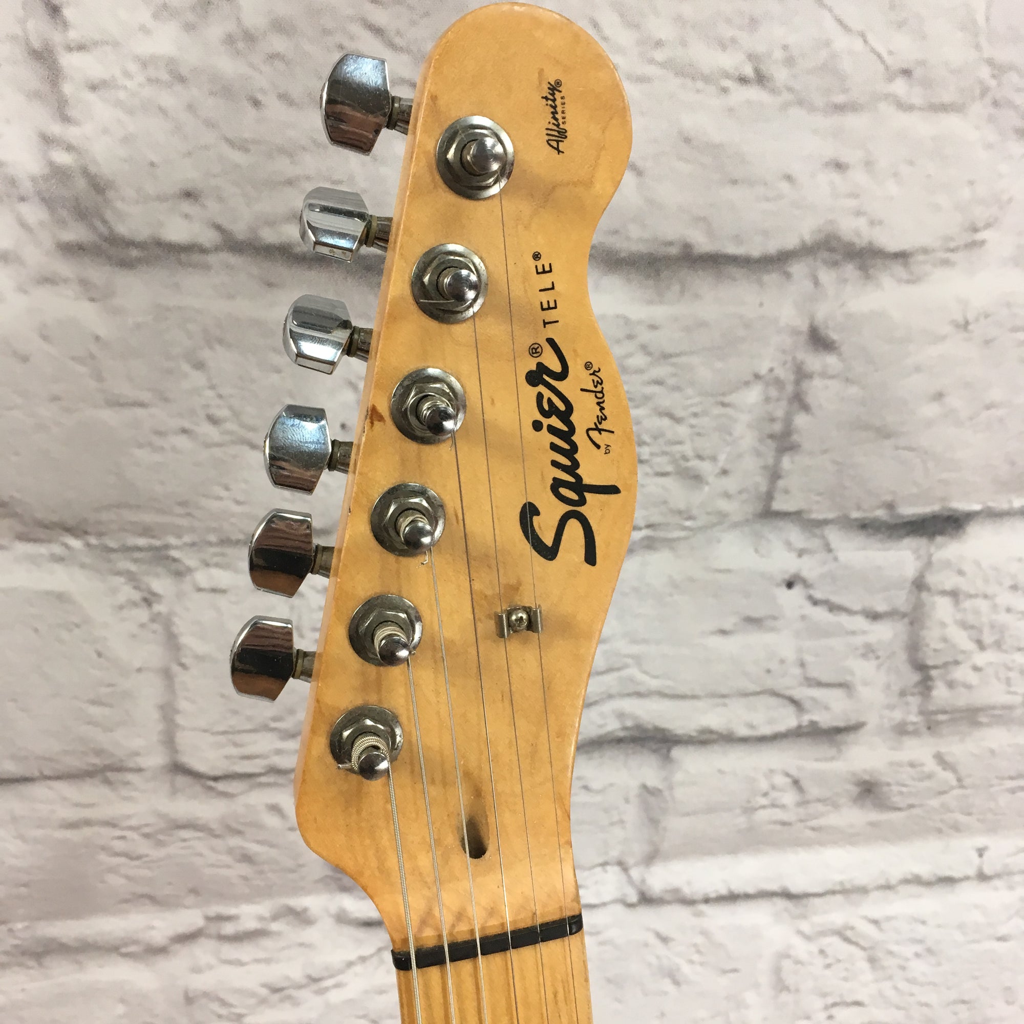 Squier Affinity Series Butterscotch Tele Electric Guitar