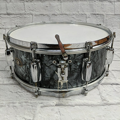 Slingerland 14x5 Radio King Snare 1958 Black Diamond Pearl