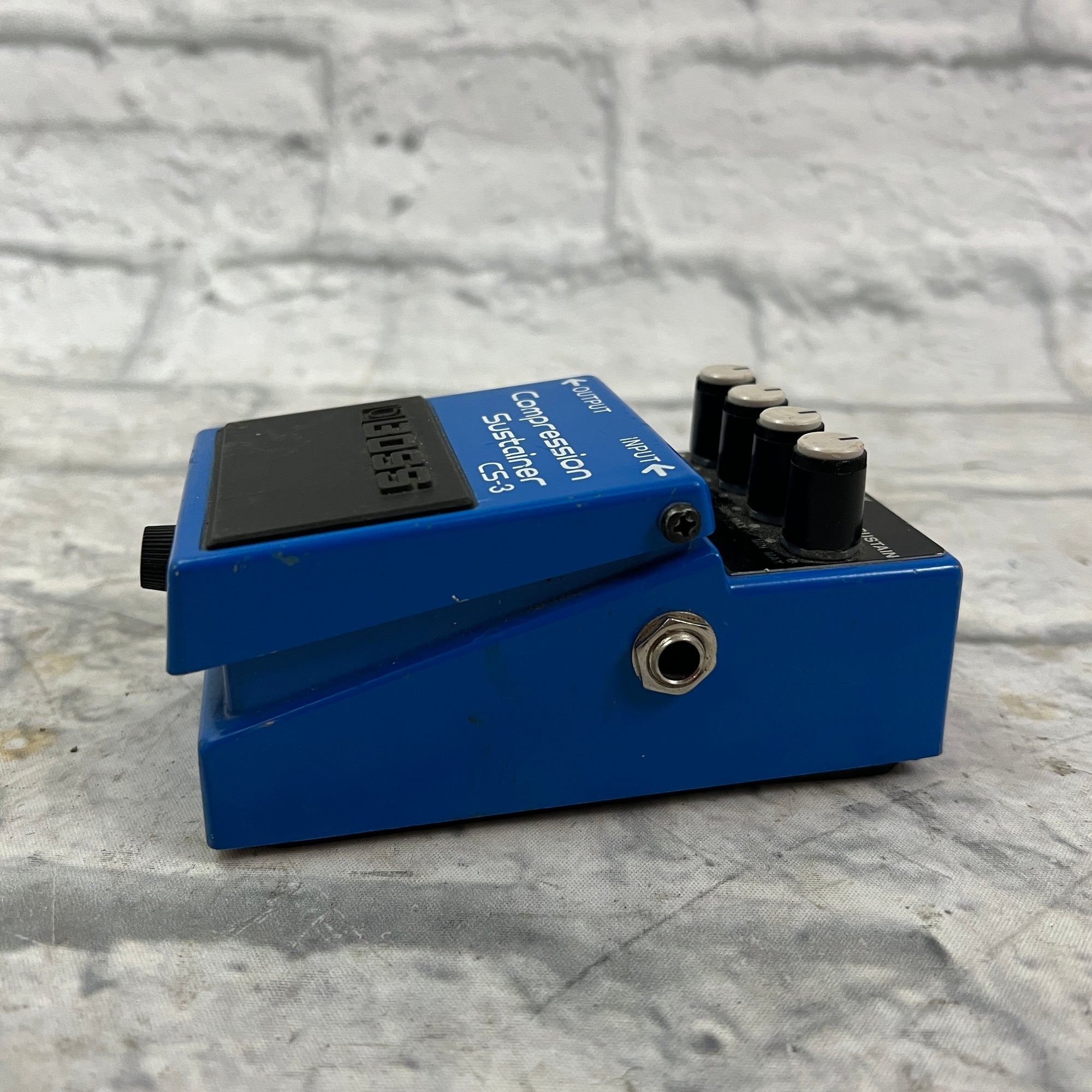 Boss CS3 Compression Sustainer Pedal Evolution Music