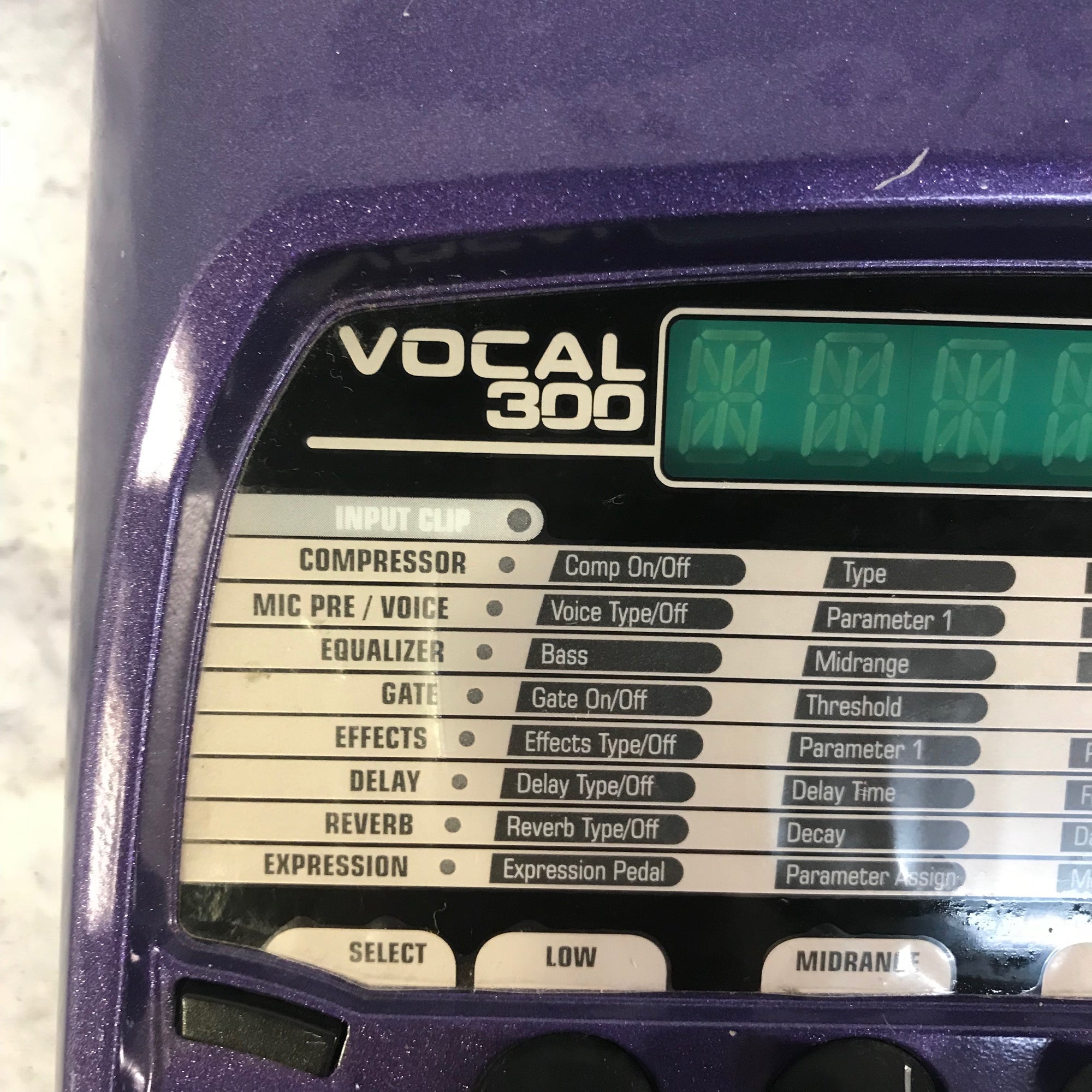 Digitech Vocal 300 Vocal Effects Processor - Evolution Music