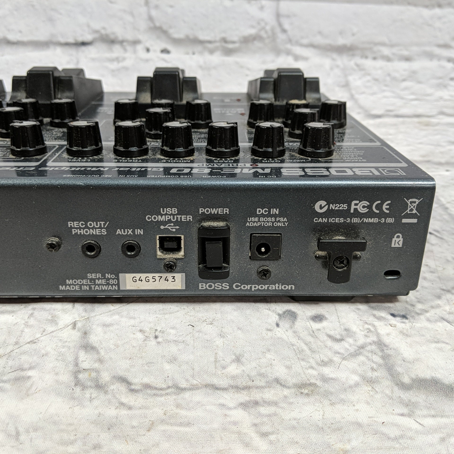 Boss ME-80 Multieffects Pedal