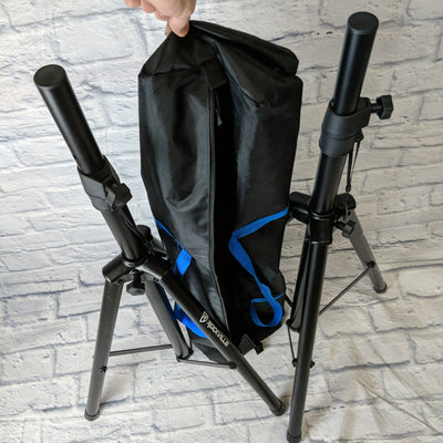 Rockville Speaker Stands Pair with Carrying Bag