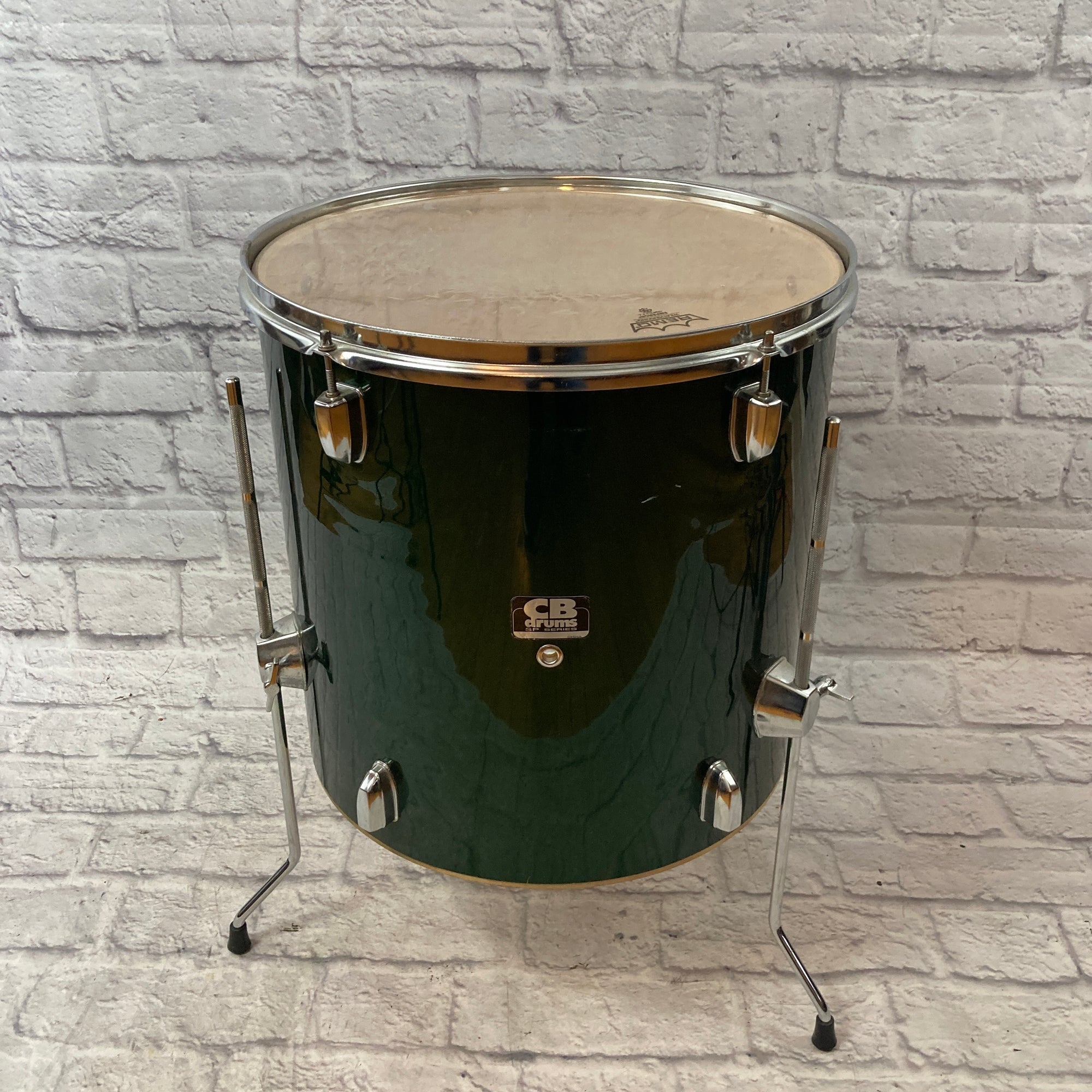 CB Percussion Green Floor Tom