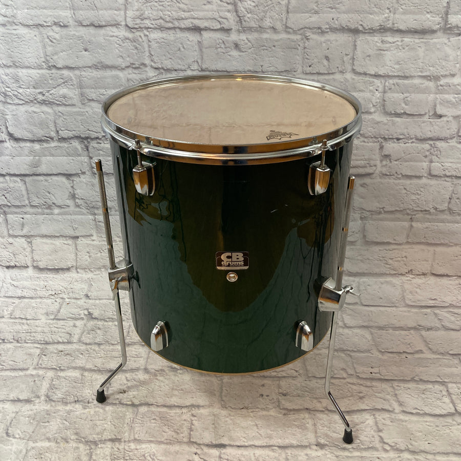 CB Percussion Green Floor Tom