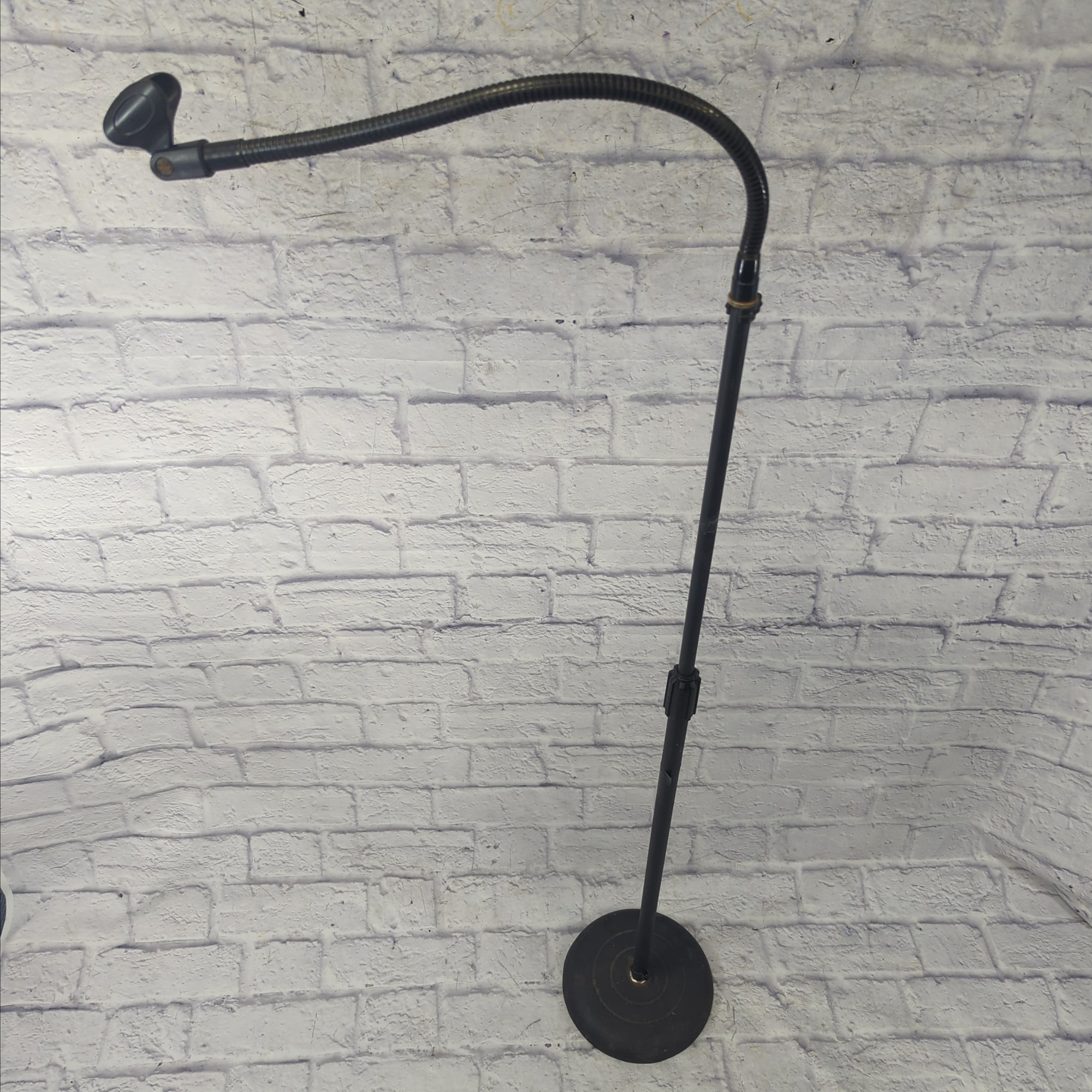 Unknown Straight Straight Mic Stand w Goose Neck