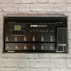 Line 6 PODHD500 Multi-Effects Processor w/ Road Case