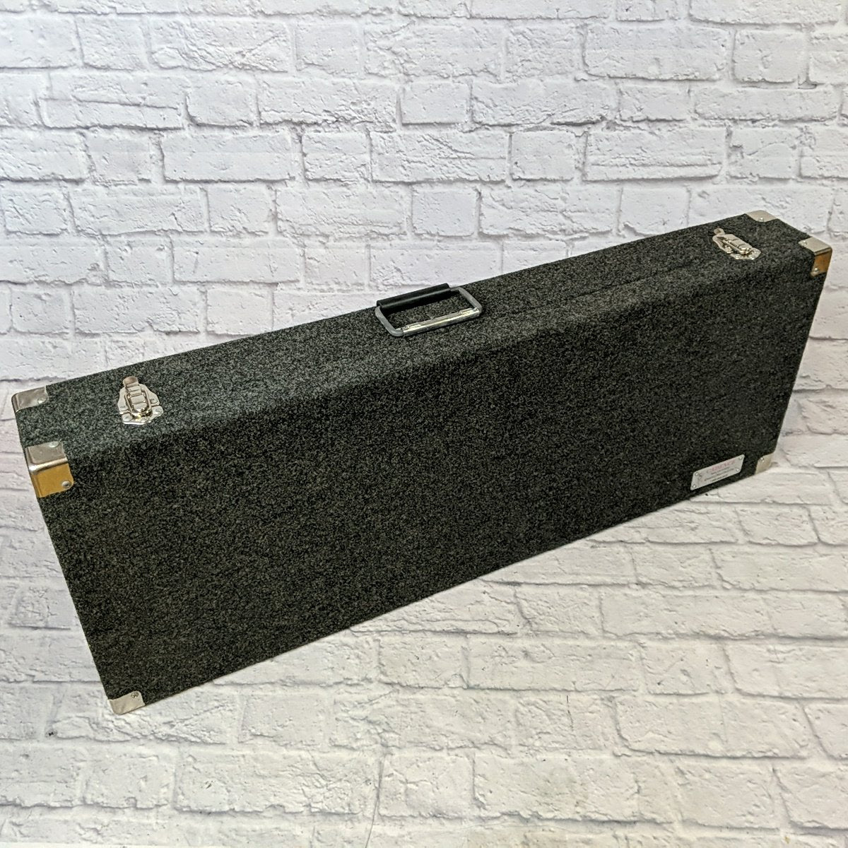 Cadence Open Foam Gray Carpeted Electric Guitar Hard Case