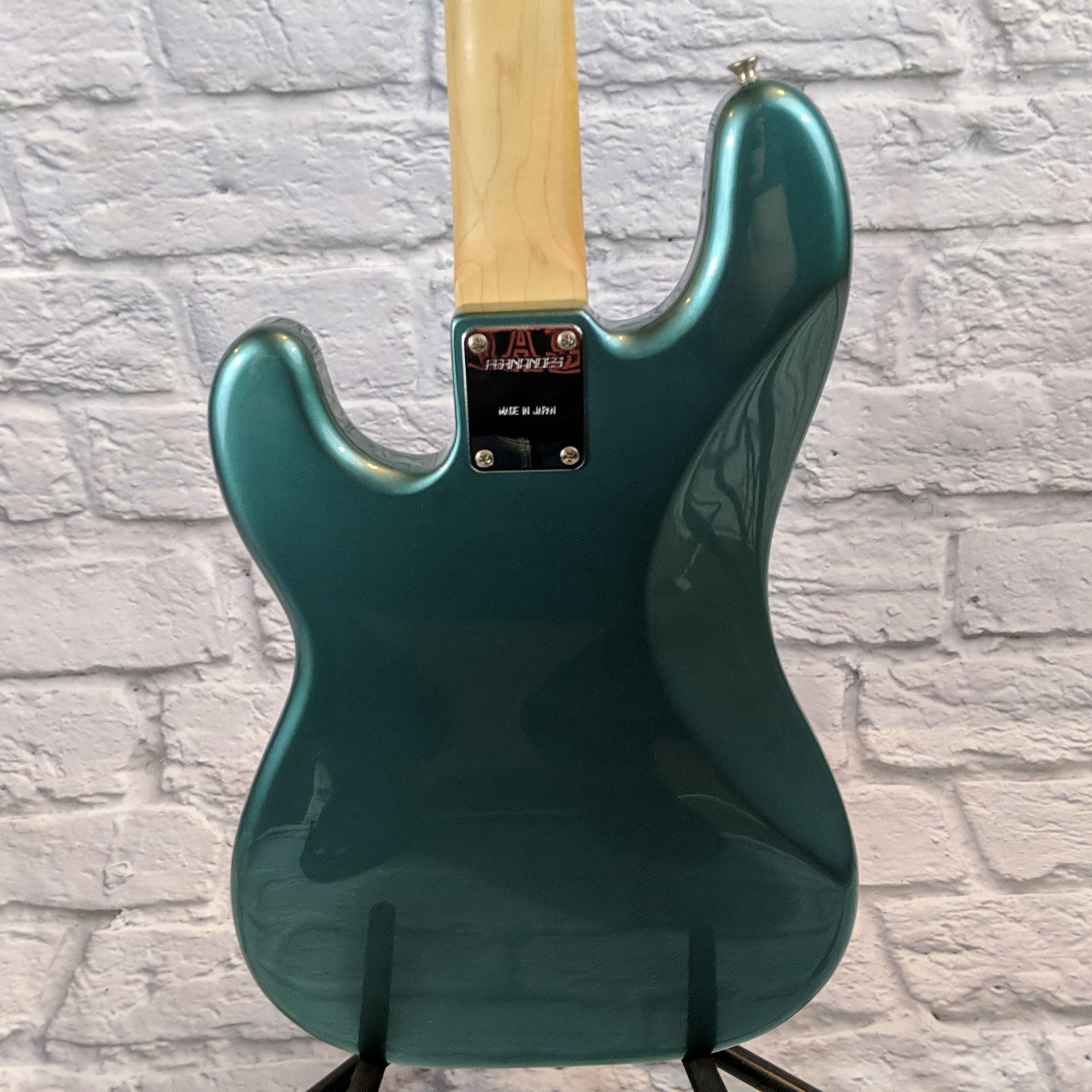 1990's Fernandes 4-String Bass Metallic Blue MIJ w/ Ibanez Hardshell Case