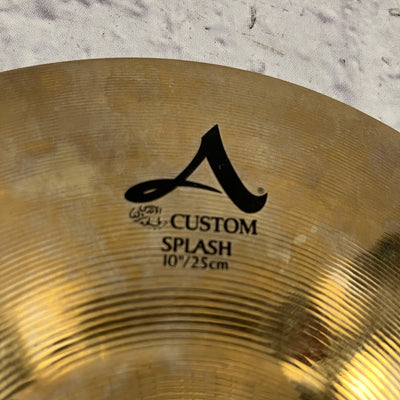 Zildjian 10 A Custom Splash Cymbal