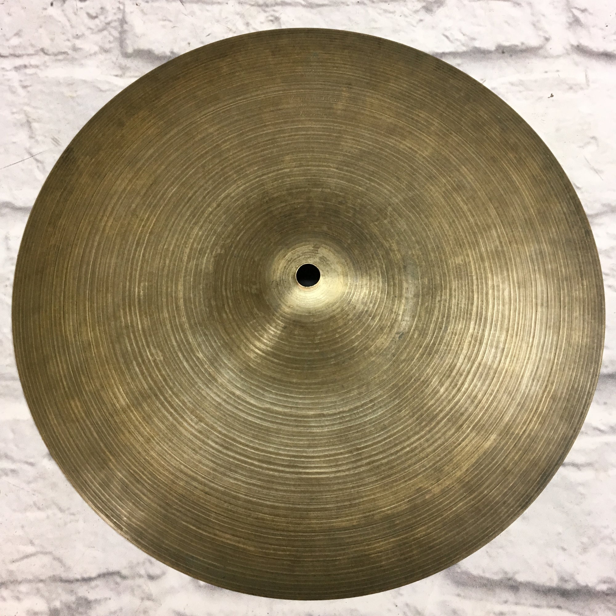 Vintage Zildjian 12in Istanbul Hi Hat Pair