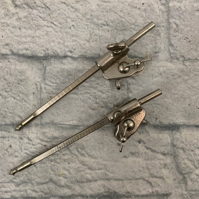 Leedy & Ludwig Vintage Clamp On Bass Drum Spur Set