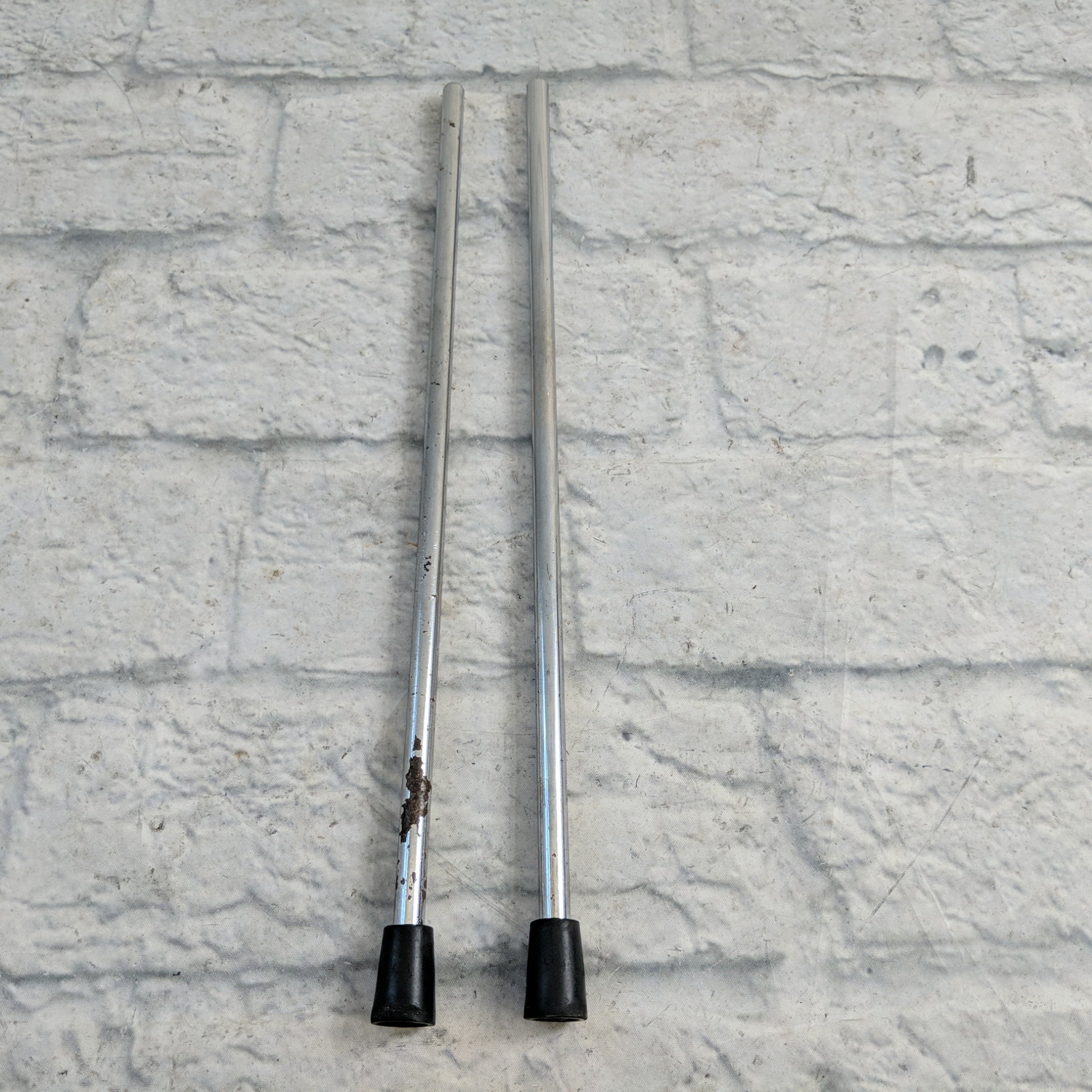 Pair of Vintage Bass Drum Legs 3/8"