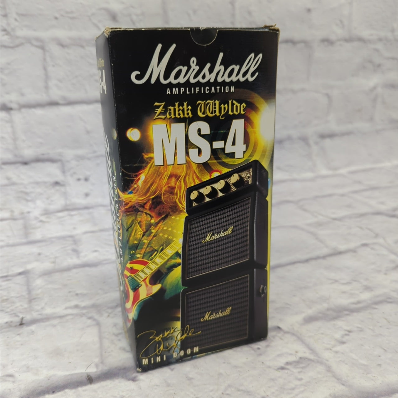 ★6550 Marshall製　4本セット★ Marshall MS4 Zakk Wylde Micro Stack with Box - Evolution Music