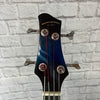 Best Choice 4 String Acoustic Electric Blue Bass