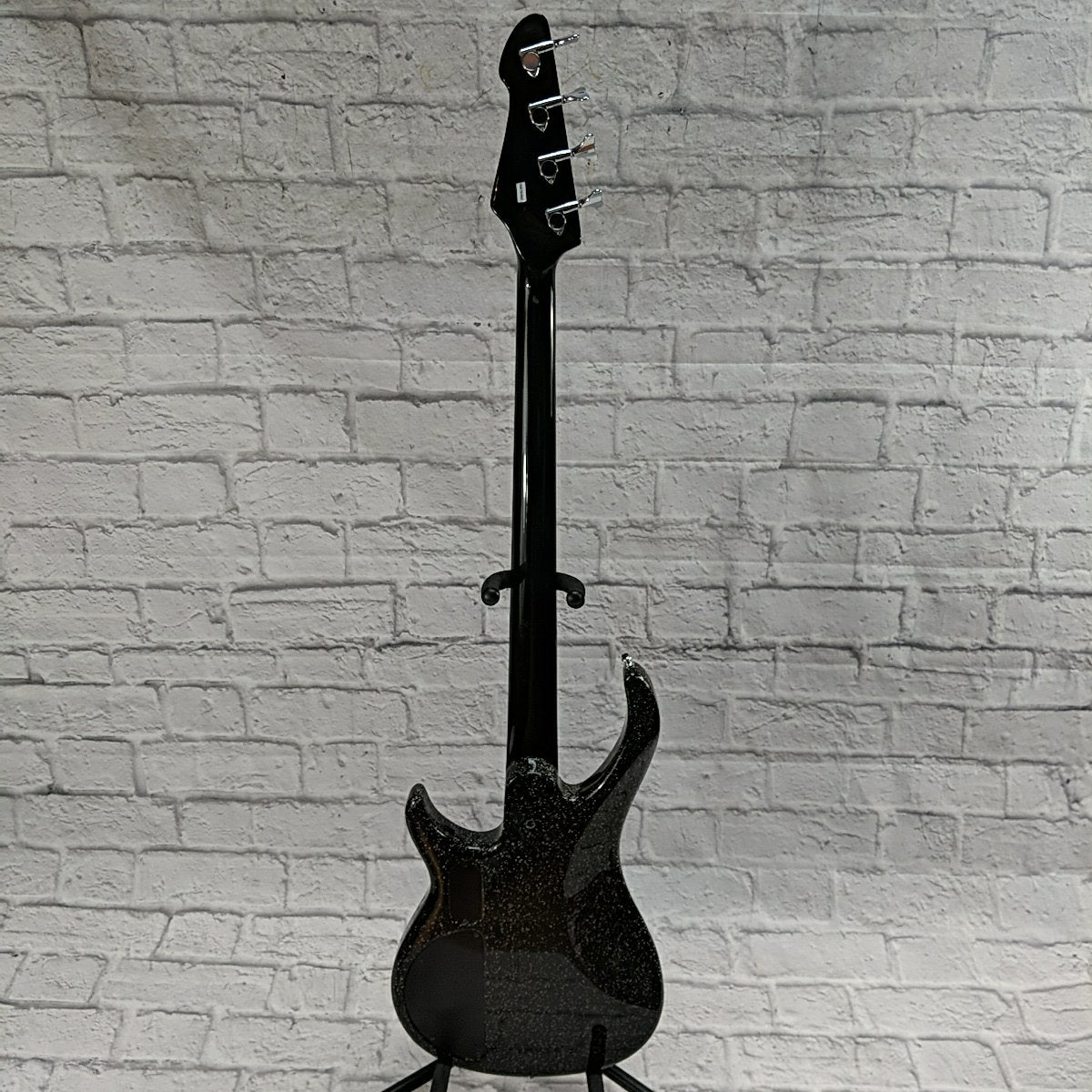 Peavey G Bass 4 String Bass Guitar -Black Holoflake