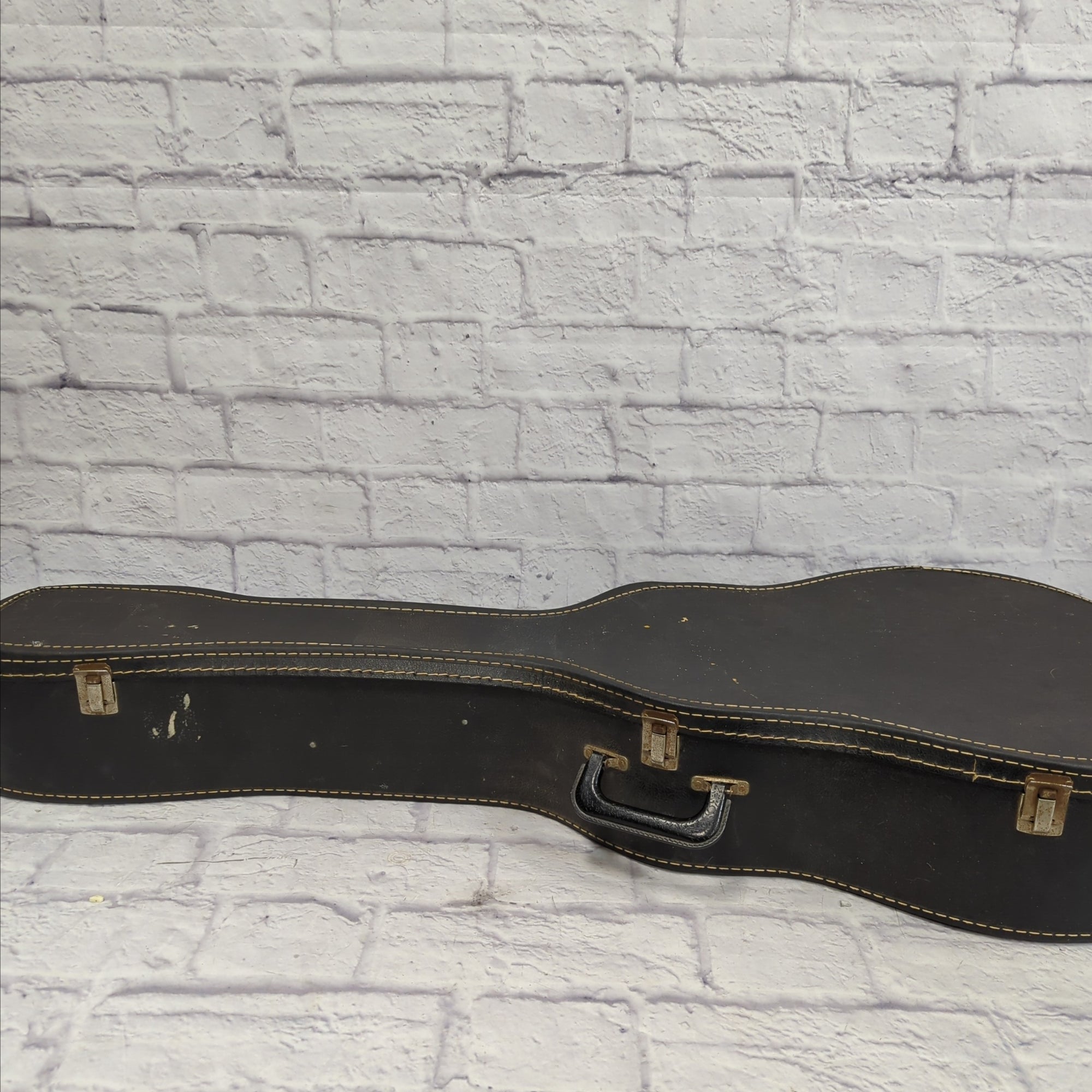 Unknown Acoustic Chipboard Hard Case with Yellow Interior 42.5" x 16.5"