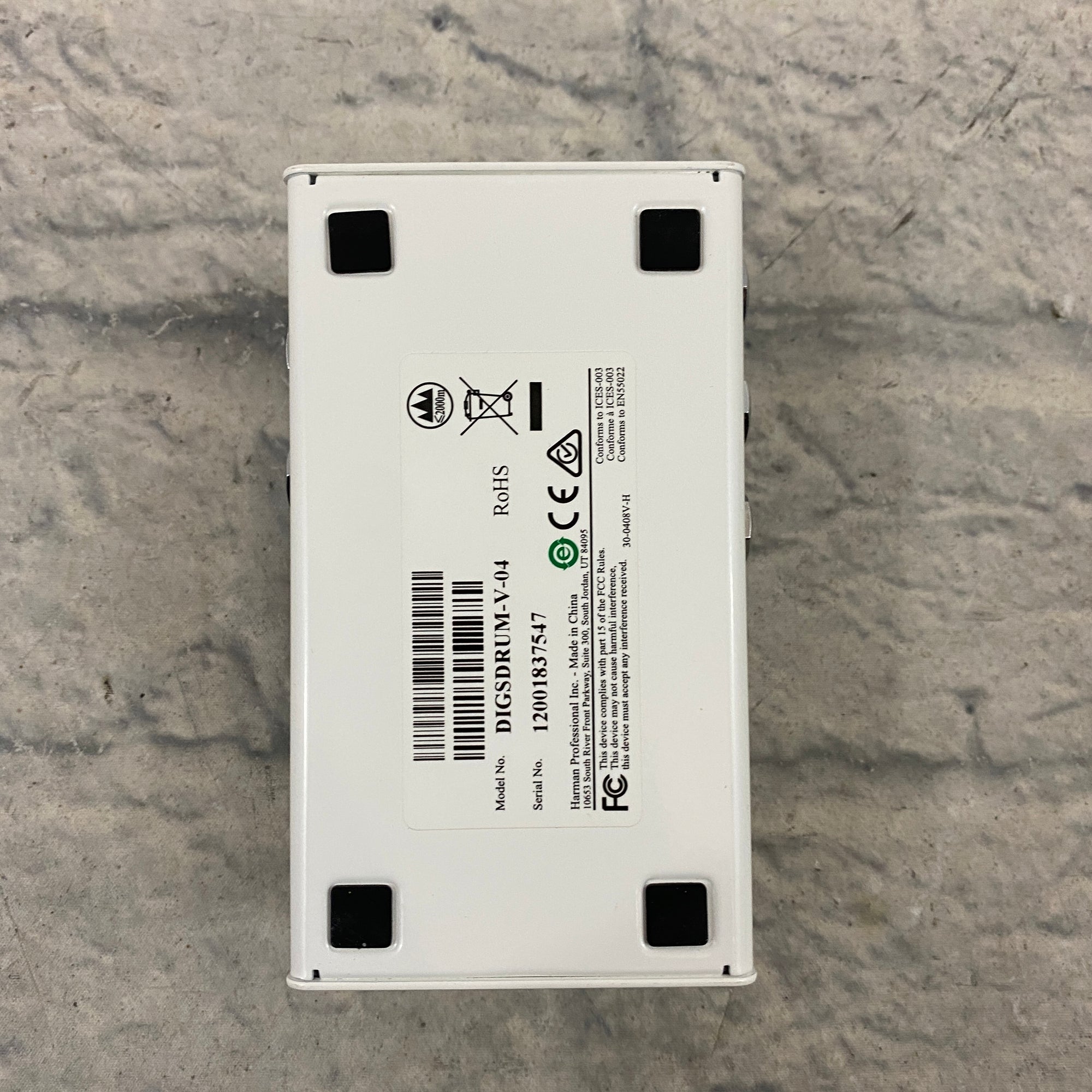 Digitech SDrum Strummable Drums Guitar Pedal