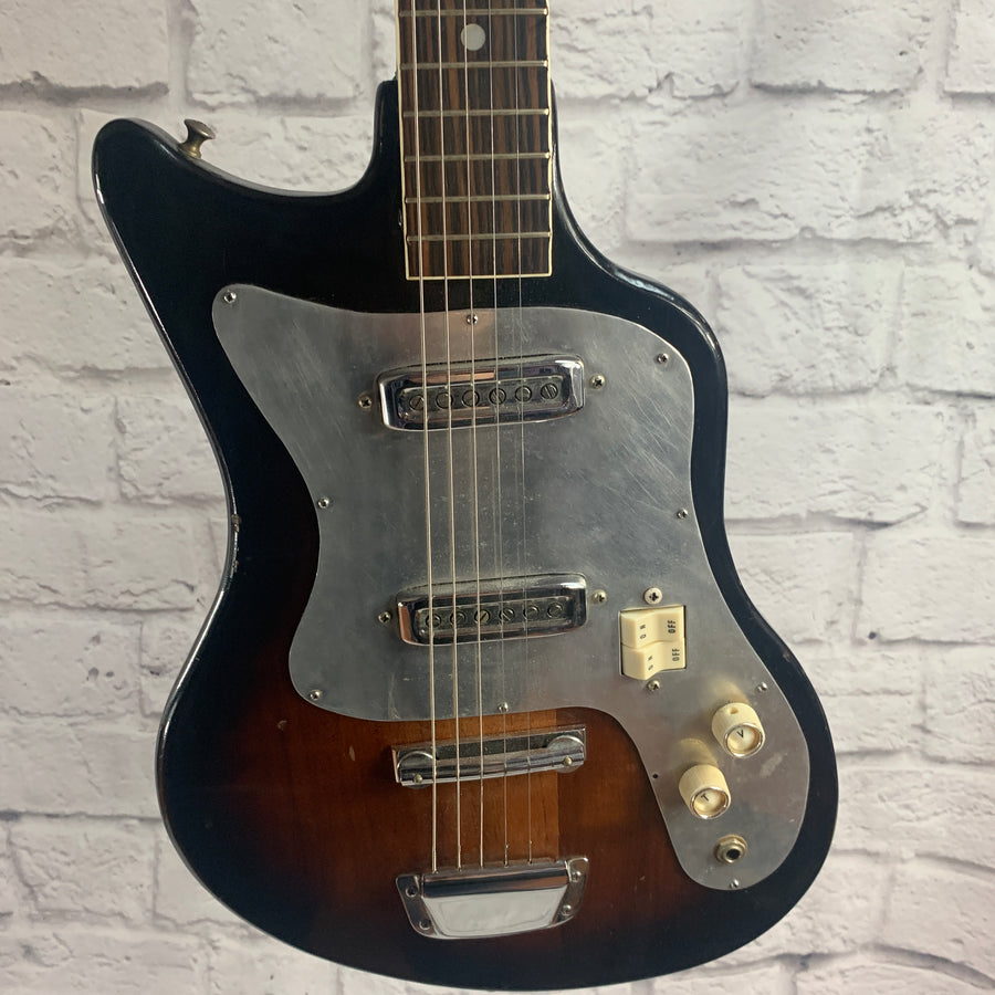 Teisco Japanese 2 Humbucker Electric Guitar 2-Color Sunburst