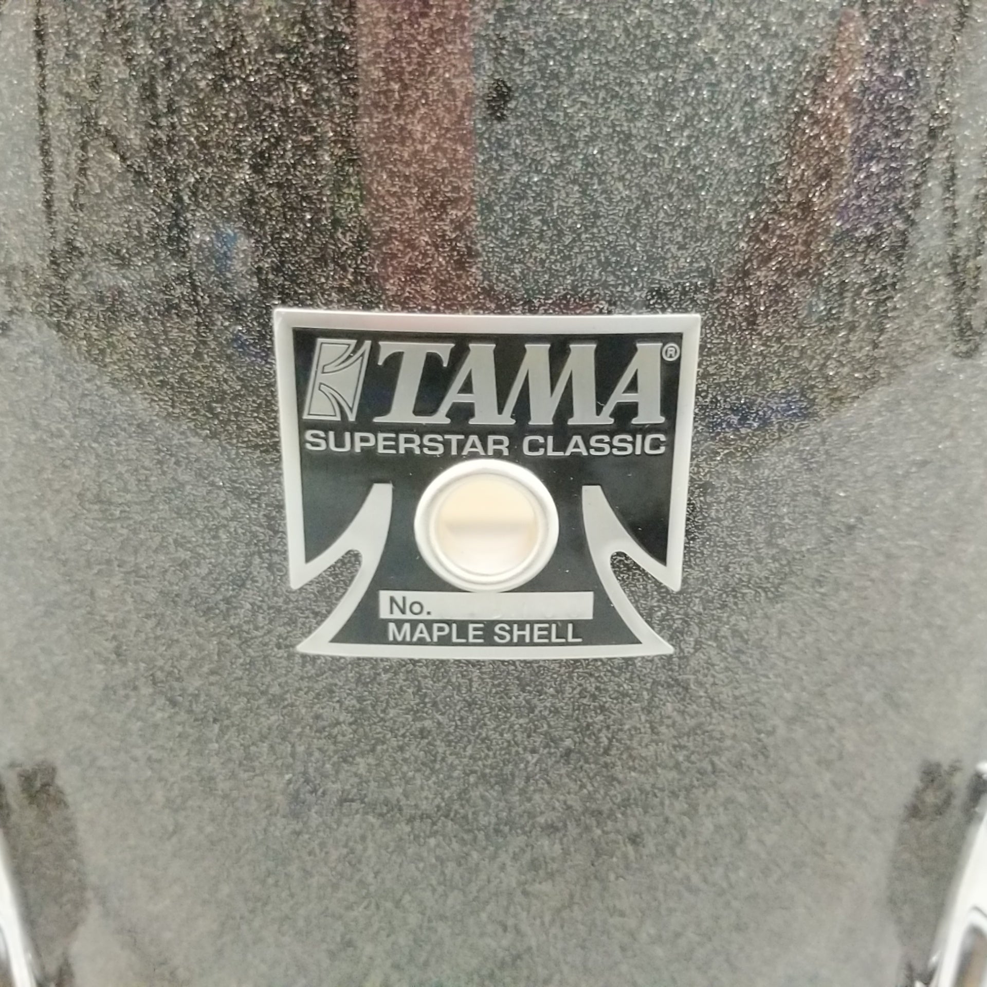 Tama Superstar Classic Maple 8x12 Tom Midnight Gold
