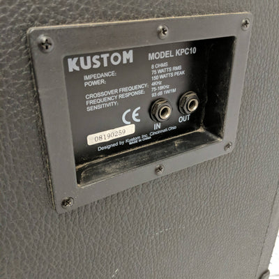 Kustom KPC10 Passive 10 Inch Speaker