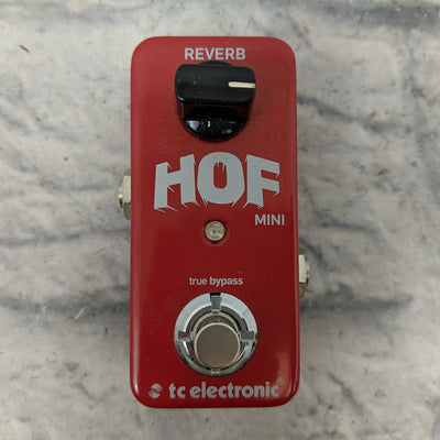 TC Electronic HOF Hall of Fame Mini Reverb Pedal