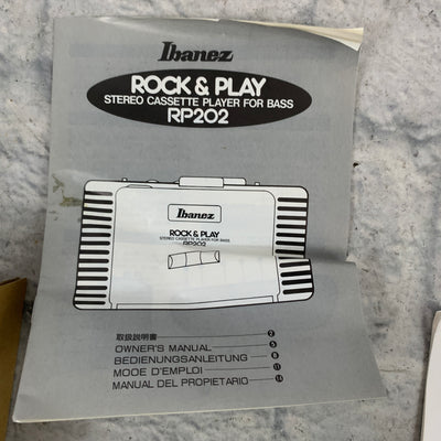 Ibanez RP202x Rock & Play Portable Stereo Cassette Player