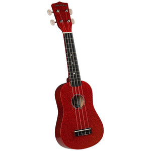 Diamond Head Hot Rod Series Ukulele - Apple Red Sparkle