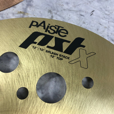 Paiste PST X 12 / 10 Splash Cymbal Stack