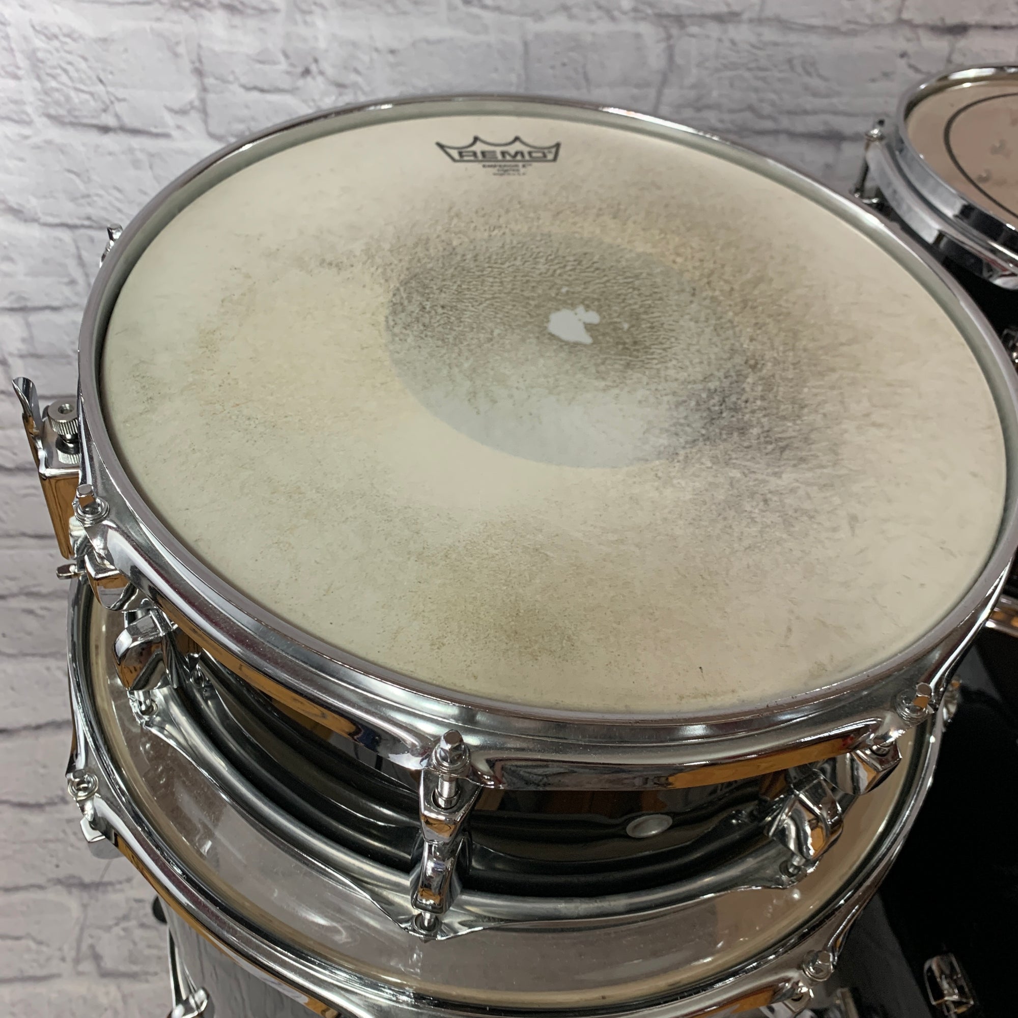 Crush Alpha 5 Piece Black Drum Kit