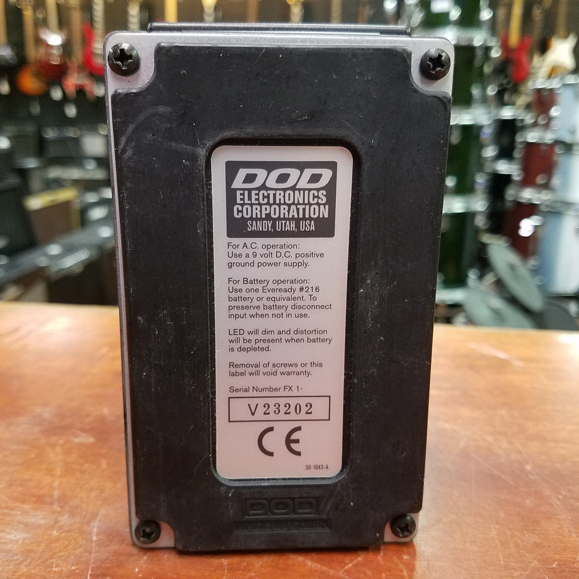 DOD FX 86B DEATH L ディストーション メタル DOD FX86B Death Metal Distortion Guitar Effect Pedal Very