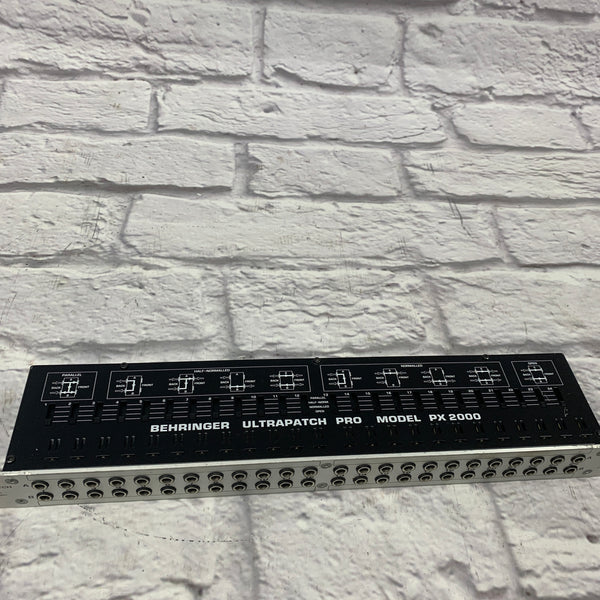 Behringer Ultrapatch Pro PX 2000 Rack Patchbay - Evolution Music