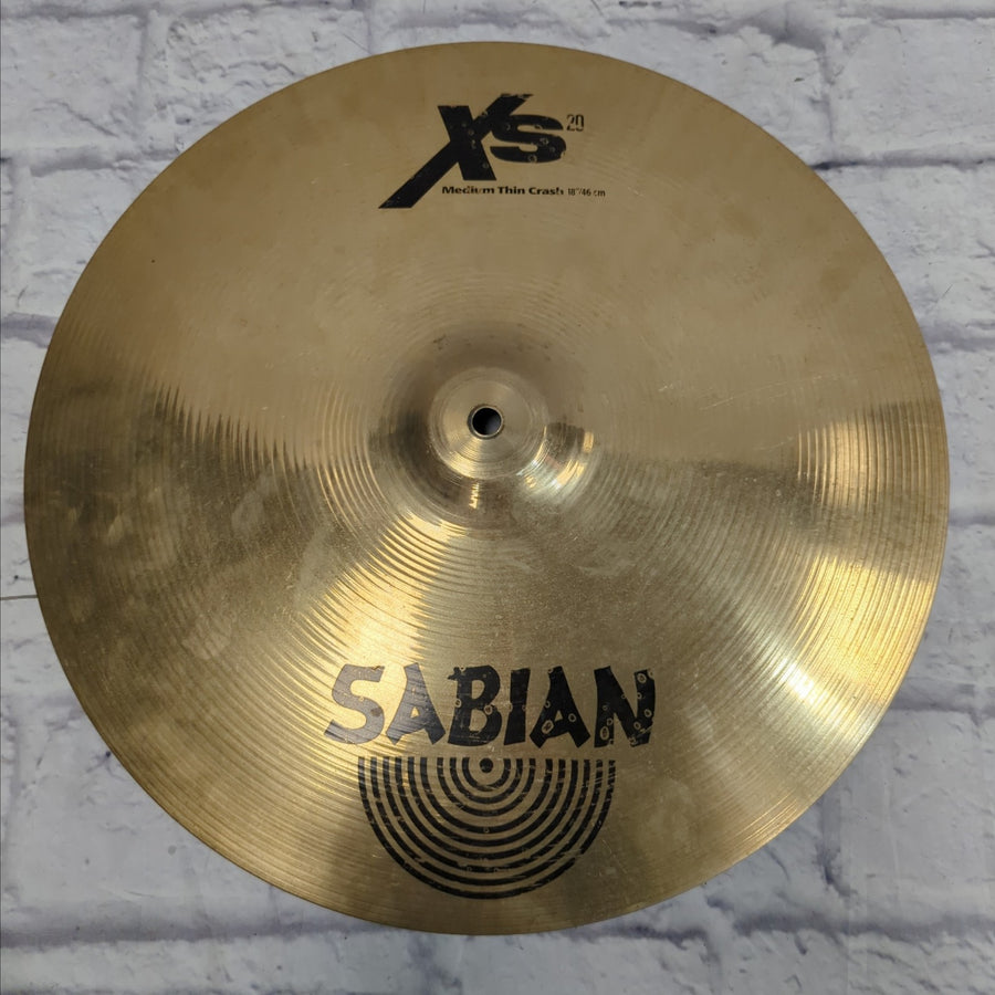 Sabian XS20 Medium Thin Crash 18 Cymbal