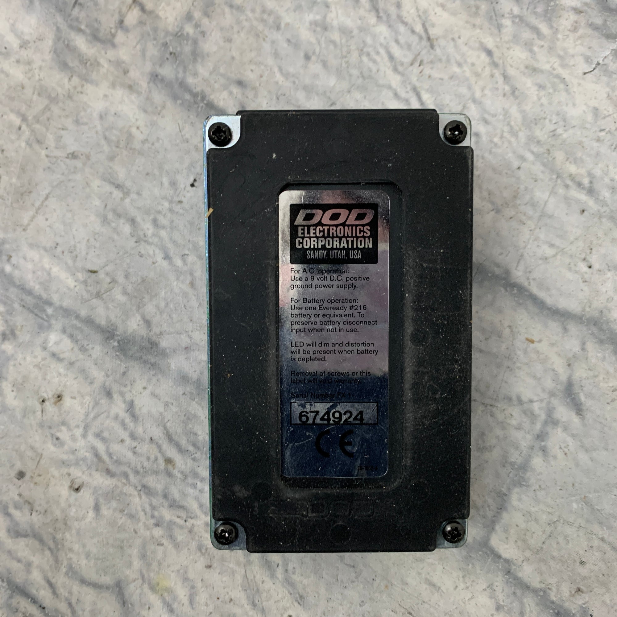 DOD FX66 Flashback Fuzz