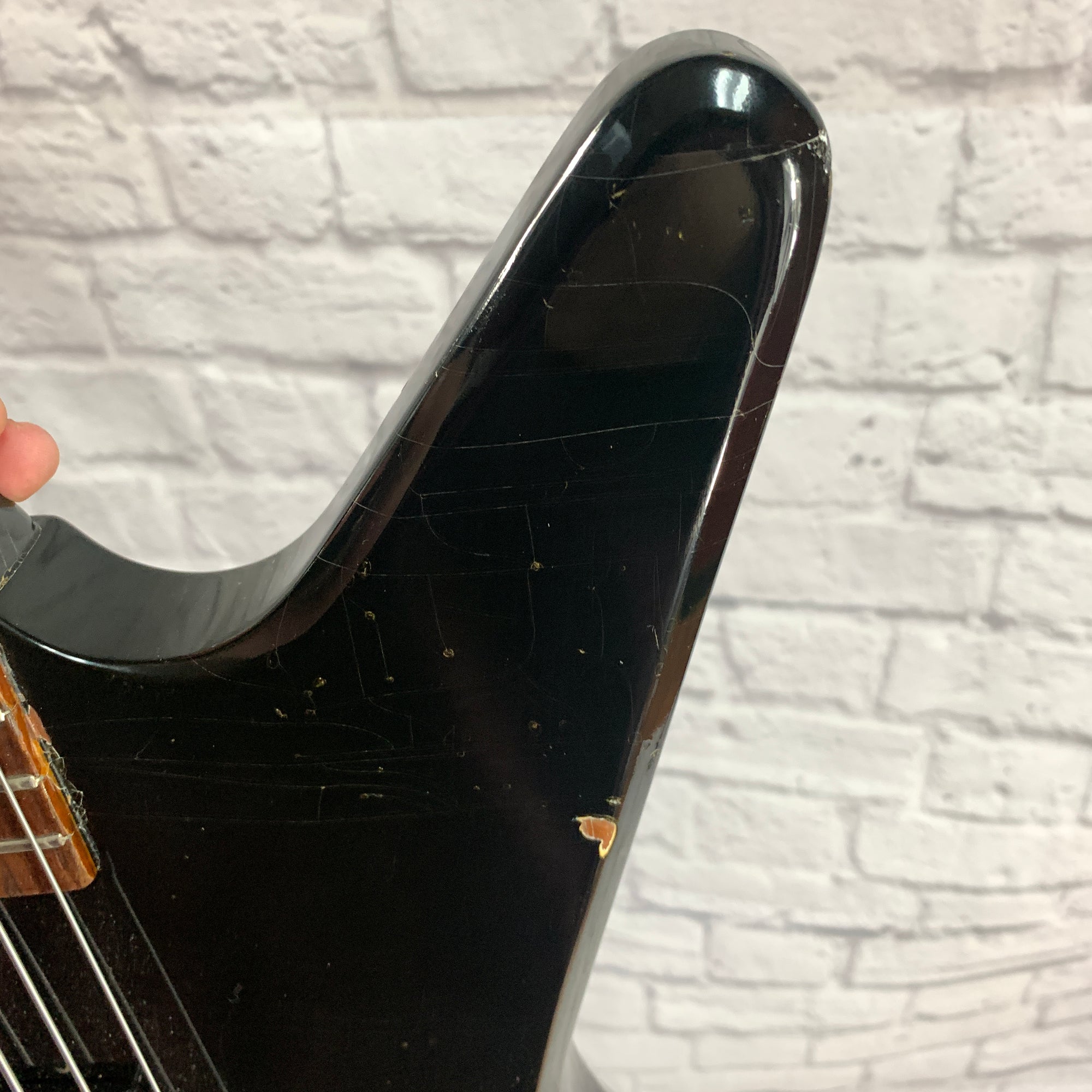 Vintage 1983 Hamer Blitz 4 String Bass Refinished Players Condition