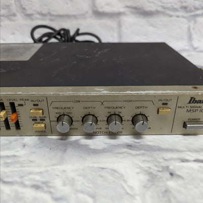 Vintage Ibanez MSP1000 Multi Signal Processor Ibanez MSP-1000 Compressor/ EQ / Notch Filter Signal Processor 1984 Rack Effect