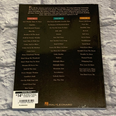 Hal Leonard The Allman Brothers Band: Collection for Guitar Vol. 3 Book