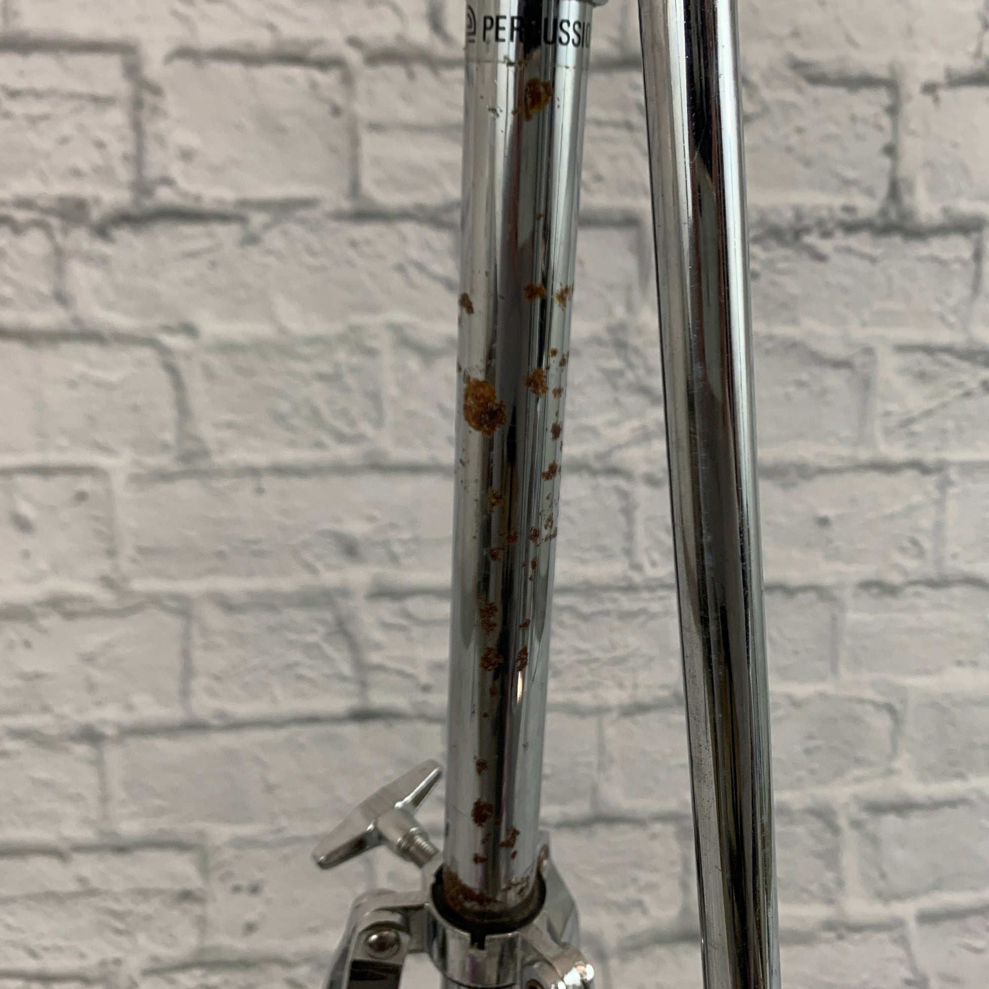 Percussion Plus Double-Braced Cymbal Stand w/ Weighted Boom