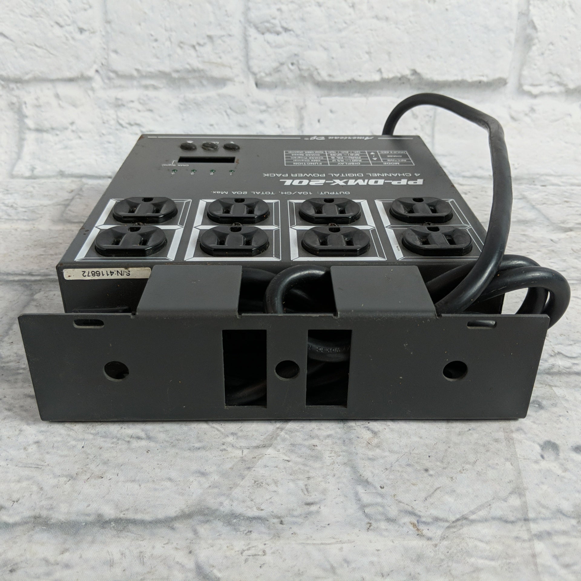 American DJ PP-DMX-20L 4-Channel DMX Dimmer Pack