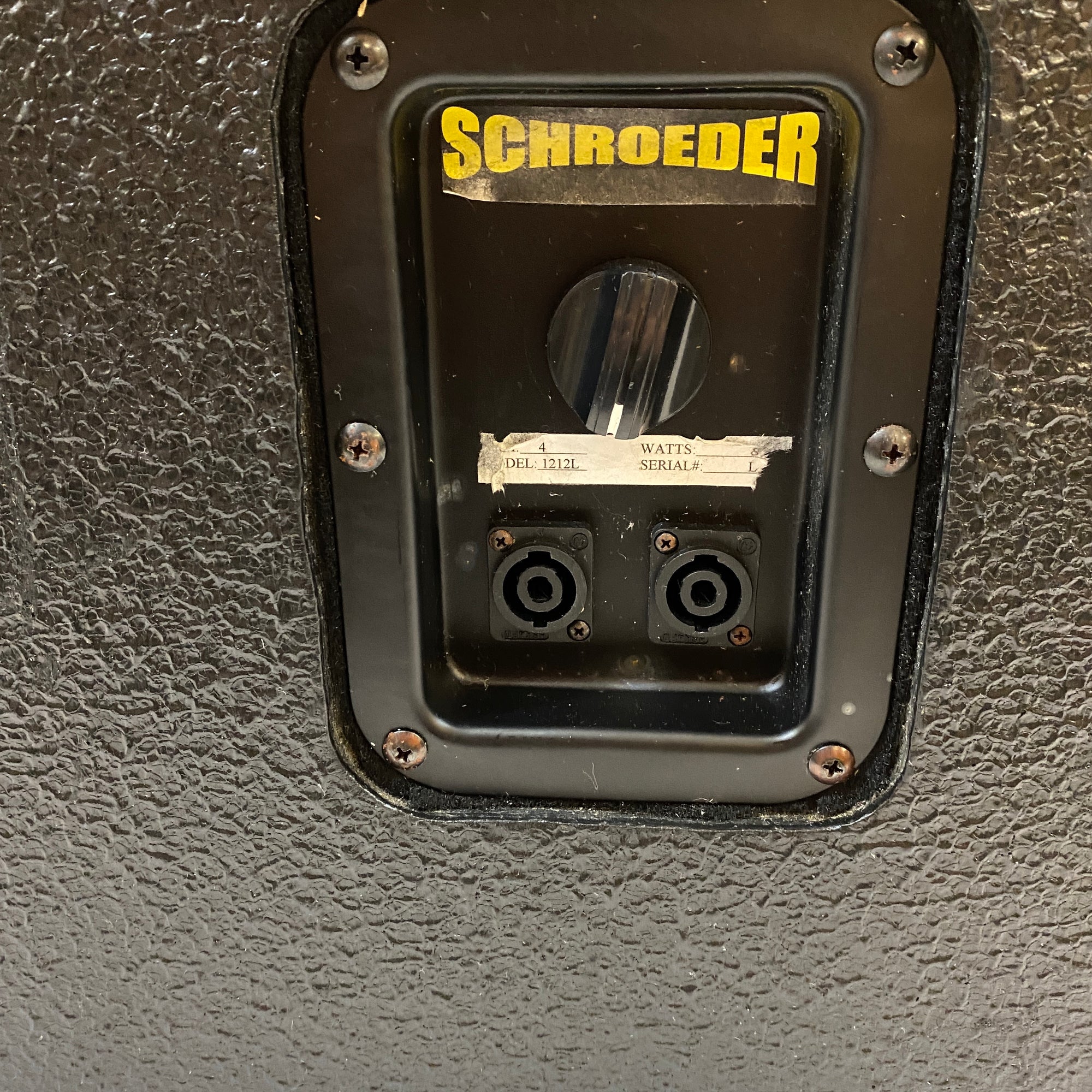 Schroeder 2x12 Bass Cab