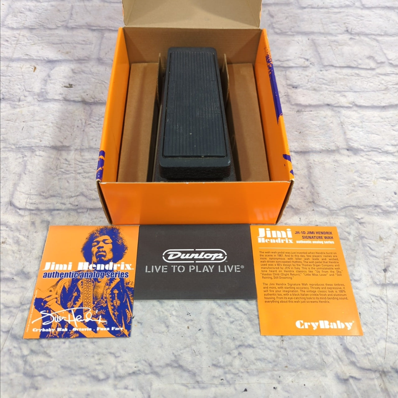 Dunlop JH-1D Jimi Hendrix Crybaby Wah Pedal