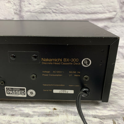 Nakamichi BX-300 Discrete 3-Head Cassette Deck