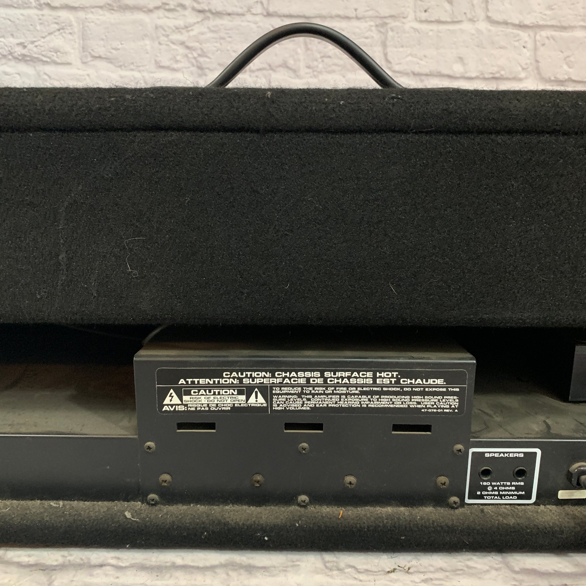 Crate GX-1600 Solid State Guitar Amplifier Head