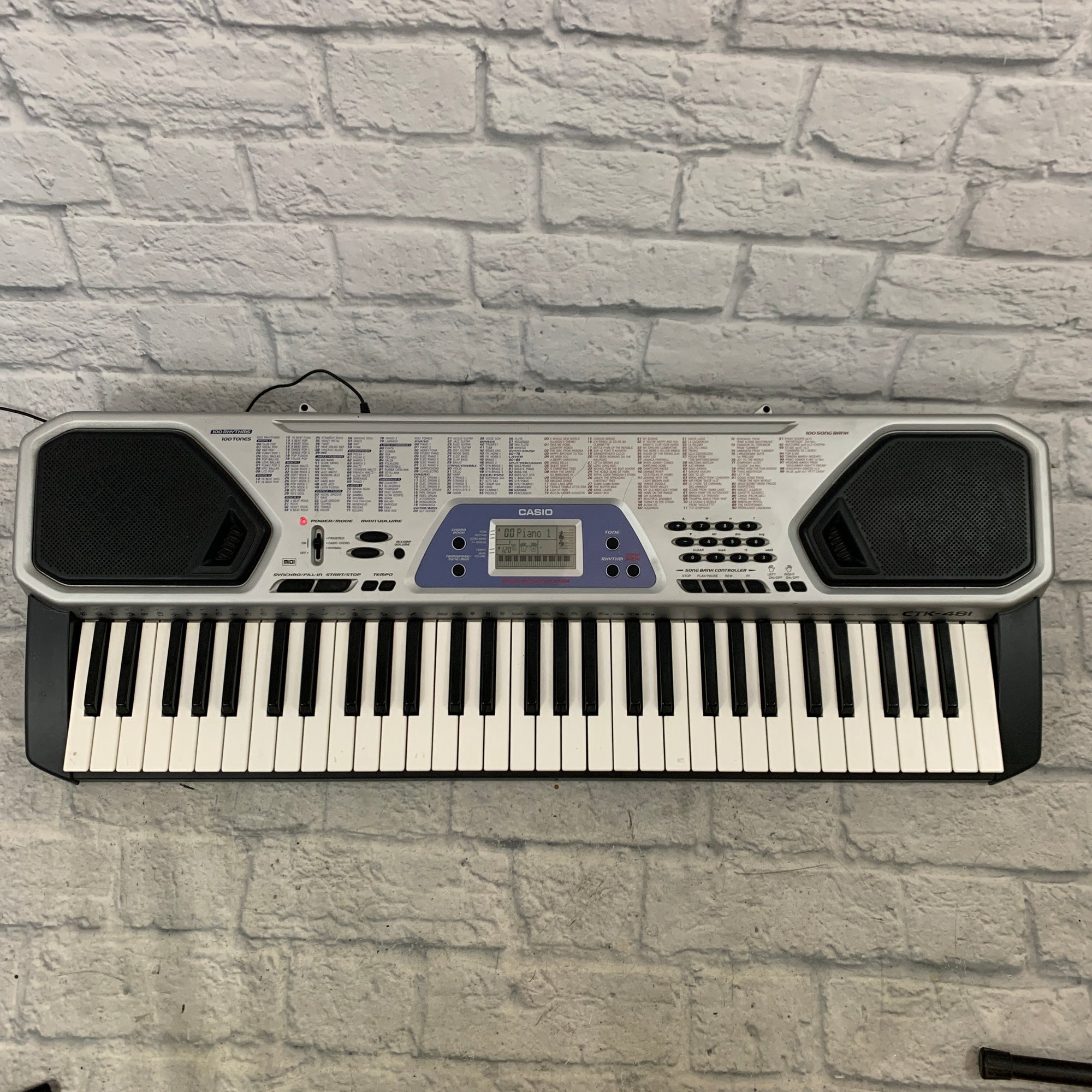 Casio CTK-481 Digital Keyboard - Evolution Music