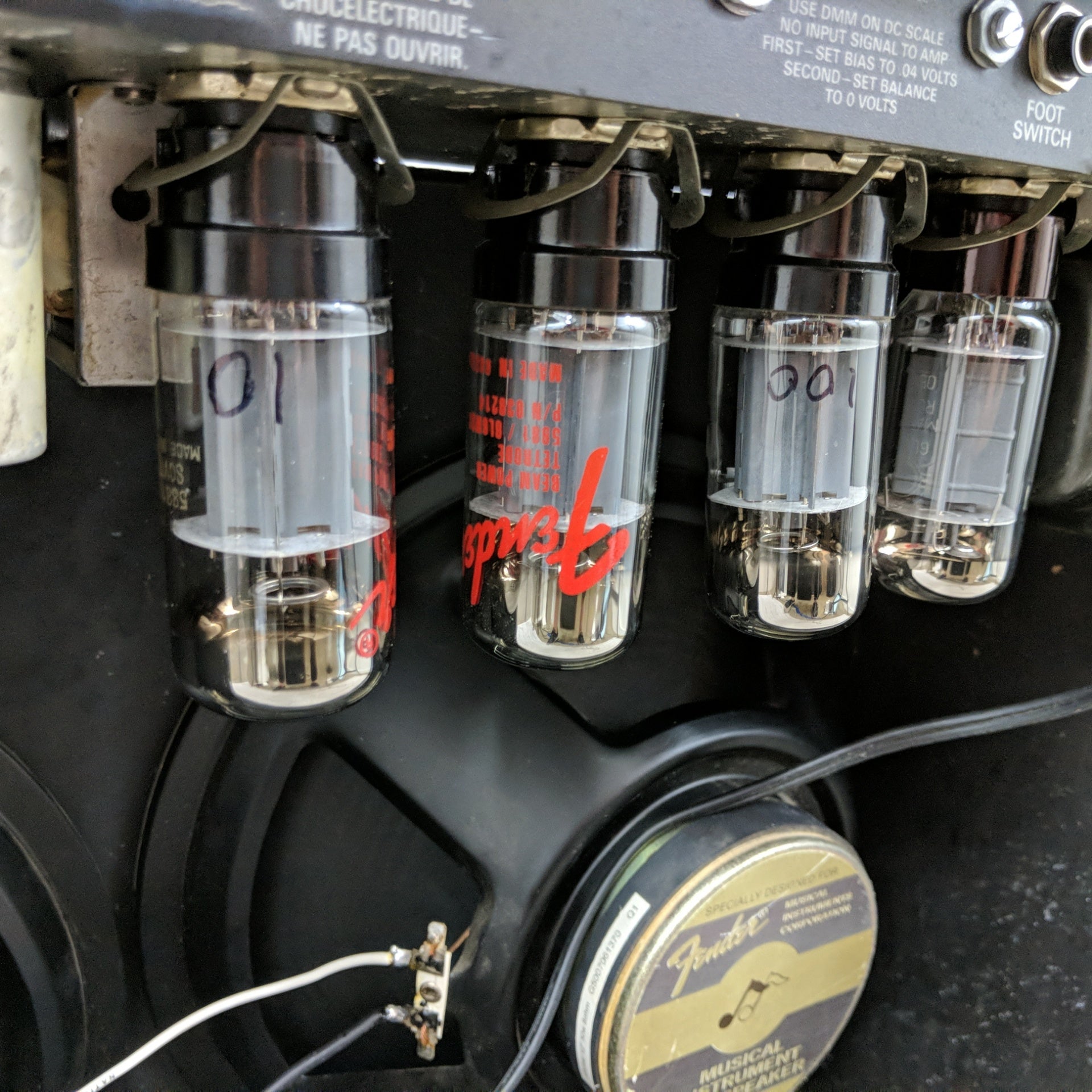 Fender The Twin Red Knob Tube Combo 2x12 Guitar