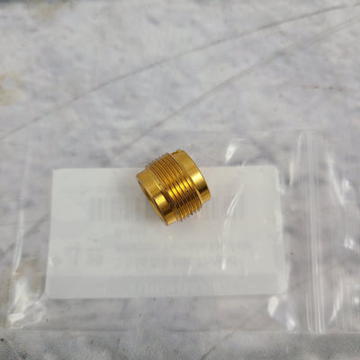 3/8 to 5/8 Mic Thread Adapter Female to Male Brass