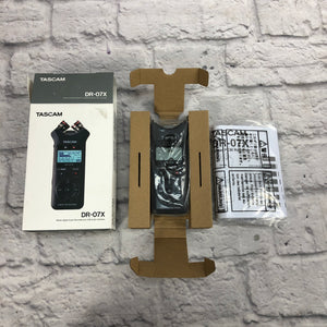 Tascam DR07X Stereo Handheld Recorder